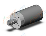 SMC CG1BN100TN-100Z cylinder, CG/CG3 ROUND BODY CYLINDER