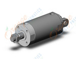SMC CDG1DN100-100Z cylinder, CG/CG3 ROUND BODY CYLINDER