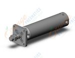 SMC CDG1FA50TN-150Z cylinder, CG/CG3 ROUND BODY CYLINDER