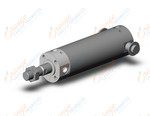 SMC CDG1TA40-75Z cylinder, CG/CG3 ROUND BODY CYLINDER