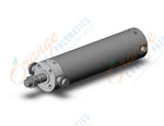 SMC CDG1UA63TN-200Z cylinder, CG/CG3 ROUND BODY CYLINDER
