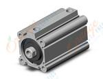 SMC CDQ2A40-50DZ-XC6 cylinder, CQ2-Z COMPACT CYLINDER