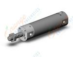 SMC CG1BA25-50Z cylinder, CG/CG3 ROUND BODY CYLINDER