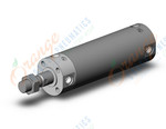 SMC CG1BA50-100Z base cylinder, CG/CG3 ROUND BODY CYLINDER