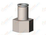 SMC KQ2F08-G03N fitting, female connector, KQ2 FITTING (sold in packages of 10; price is per piece)