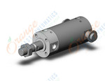 SMC CDG1TA40-25Z cylinder, CG/CG3 ROUND BODY CYLINDER