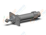 SMC CDM2YF20-25Z cyl, smooth, CM2Y SMOOTH CYLINDER***