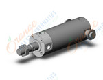 SMC CDG1TN40-50Z cylinder, CG/CG3 ROUND BODY CYLINDER