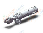 SMC CKG1A40-100YZ-A93L clamp cylinder, CK CLAMP CYLINDER