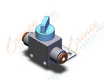 SMC VHK3-06F-04FL finger valve, VHK2 FINGER VALVE***