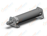 SMC CDG1LA32-100Z cylinder, CG/CG3 ROUND BODY CYLINDER