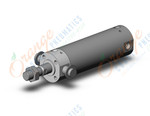 SMC CDG1UA40-75Z cylinder, CG/CG3 ROUND BODY CYLINDER