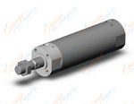 SMC CDG1ZA40-75Z base cylinder, CG/CG3 ROUND BODY CYLINDER