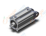 SMC CDQ2DS32TN-40DCZ-A93L cylinder, CQ2-Z COMPACT CYLINDER