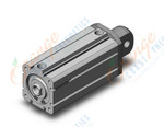 SMC NCDQ8C150-250-M9PZ cylinder, NCQ8 COMPACT CYLINDER
