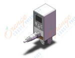 SMC ISE75H-N02-67-PS 2 color display digital pressu, ISE70/75 PRESSURE SWITCH