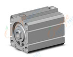 SMC NCDQ8M150-100S cylinder, NCQ8 COMPACT CYLINDER