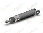 SMC CDG1DN32-75KZ-XC37 cylinder, CG/CG3 ROUND BODY CYLINDER