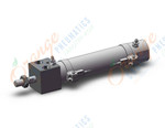 SMC CDG1RA20-75Z-A93 cylinder, CG/CG3 ROUND BODY CYLINDER