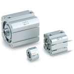 SMC NCDQ8A075-075S-A93S cylinder, NCQ8 COMPACT CYLINDER