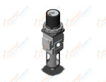 SMC AWG20-F02G1H-C filter regulator w/gauge, AWG MASS PRO