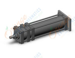 SMC CDL1G140TN-400B cyl, locking, CL1 TIE-ROD CYLINDER