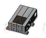 SMC VV5FS2-01T1-023-01 mfld, vfs2000 w/terminal block, VV*FS* MANIFOLD VFS SERIES***