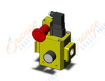 SMC AVL5000-N06G-5DZM valve, soft start, jpn spl, AVL SOFT START LOCK-OUT VALVE