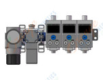 SMC ISA3-GCP-M3NB-L1 digital gap checker, ISA2 AIR CATCH SENSOR