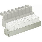 SMC 10-NVV3KF3-43-02-01 mfld assy, 2-sta, VV3K* MANIFOLD VK 3-PORT