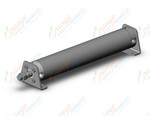 SMC CG1LN63-350Z cylinder, CG/CG3 ROUND BODY CYLINDER