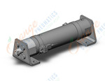SMC CDG3LN25-75F-M9PSAPC-C cylinder, CG/CG3 ROUND BODY CYLINDER