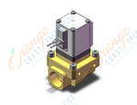 SMC VXZ2C2HFB valve, VXD/VXZ 2-WAY MEDIA VALVE