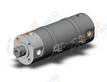 SMC CDG1BN40TN-50FZ-M9PL cylinder, CG/CG3 ROUND BODY CYLINDER