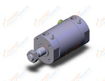 SMC CDBG1BA100-50-HL cylinder, CBG1 END LOCK CYLINDER