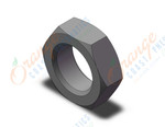 SMC SNJ-010C mounting nut, CJ2 ROUND BODY CYLINDER***