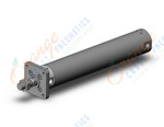 SMC CDG1FA40-200Z cylinder, CG/CG3 ROUND BODY CYLINDER