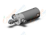 SMC CDG1UN32-25Z cylinder, CG/CG3 ROUND BODY CYLINDER