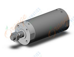 SMC CDG1BA100-150Z cylinder, CG/CG3 ROUND BODY CYLINDER