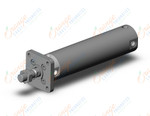 SMC CDG1FN40-125Z cylinder, CG/CG3 ROUND BODY CYLINDER