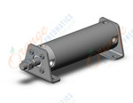 SMC CDG1LN63-150Z cylinder, CG/CG3 ROUND BODY CYLINDER