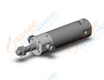 SMC CDG1UA20-25Z cylinder, CG/CG3 ROUND BODY CYLINDER