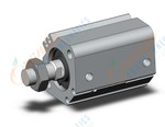 SMC CDQ2A25-20DMZ-M9PLS cylinder, CQ2-Z COMPACT CYLINDER
