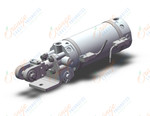 SMC CKG1A63-100YALZ-P4DWSC clamp cylinder, CK CLAMP CYLINDER