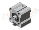 SMC CQ2B20-10S-L cyl, compact, sgl acting, CQ2 COMPACT CYLINDER