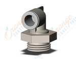 SMC KQ2L10-G04N fitting, male elbow, KQ2 FITTING (sold in packages of 10; price is per piece)