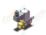 SMC VXZ243FZ2AXB valve, VXD/VXZ 2-WAY MEDIA VALVE