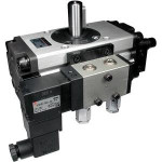 SMC CDVRA1BS100-180CZ-35DU cyl, w/valve, CRA ROTARY ACTUATOR