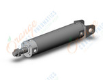 SMC CDG1DN40-125Z cylinder, CG/CG3 ROUND BODY CYLINDER