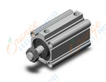 SMC CQ2BS40-50DCMZ cylinder, CQ2-Z COMPACT CYLINDER